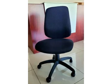 Kiva Midback swivel & tilt chair – No Arms - fabric – Black